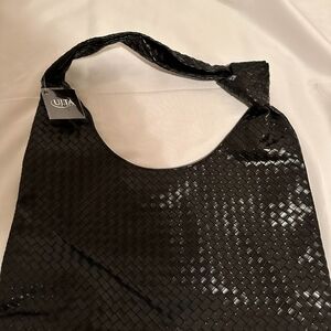 Ulta Beauty Black Woven Tote Bag